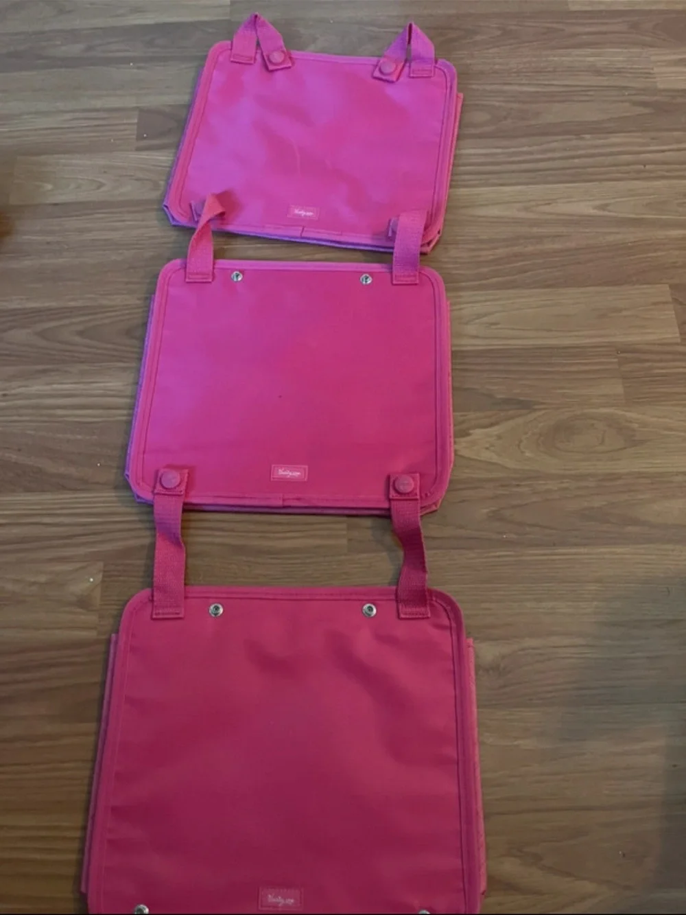 thirty-one Pink Hanging Kids Organizer with Bird and Name Panels